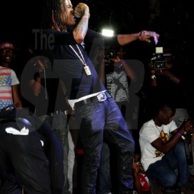 Winston Sill / Freelance Photographer
P Diddy and Supreme Promotions presents Sound Clash of four discos, dubbed "Bad Boys Clash", held at Lime Light Entertainment Complex, Hagley Park Road on Friday night January 4, 2013.