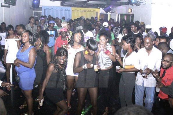 Anthony Minott/Freelance Photographer¶
¶A section of the crowd during DJ Marlon and Diego birthday bash at the Club Impulse, New Kingston on Friday, July, 15, 2011.¶
¶