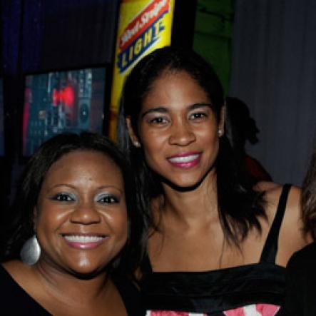 Winston Sill/Freelance Photographer
Smirnoff Dream Weekend Launch Party, held at Caymanas  Estate, St. Catherine on Saturday night June 29, 2013. Here are Nasha Douglas (left), Brand Manager, Heineken;  Catherine Goodhall (centre), of Pepsi Jamaica; and Erin Mitchell (right), Brand Manager, Red Stripe Beer.