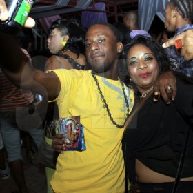 Anthony Minott/Freelance Photographer
This couple enjoyed the vibes during Kelly Upsetter's "Drink Up" under the theme: "Who owns the Bar", on the roof of Twyn City Restaurant and Lounge, Port Henderson Road, Portmore, St Catherine last Saturday.