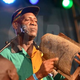 Shorn Hector/Photographer  Members of the Port Morant Kumina Group perfoming at the Seville Emancipation Jubilee 2018