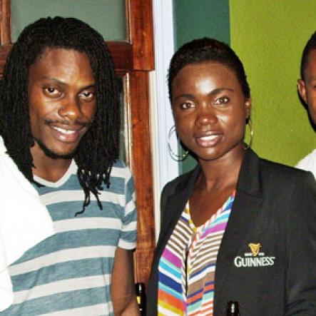 Contributed

ZJ Liquid (right) shares lens space with Guinness brand manager Racquel Nevins and Jermaine Young, also of Guinness.