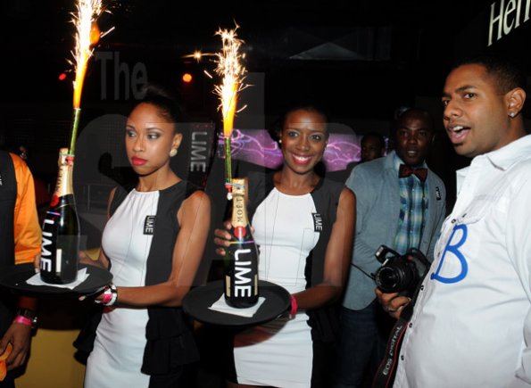 Winston Sill/Freelance Photographer
Kingston Live Entertainment (KLE) group presents the Opening of Famous Nightclub, held at Port Henderson Road, Naggo Head, Portmore on Friday night May 17, 2013