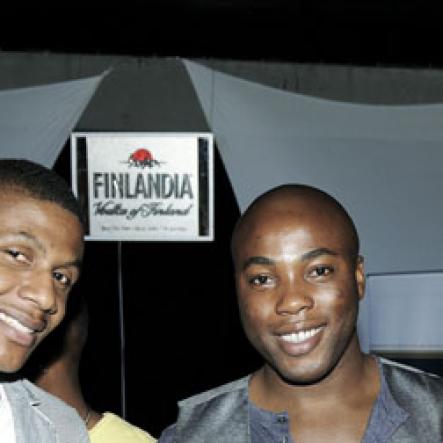 Winston Sill/Freelance Photographer
LIME's Event Manager Nathaniel Palmer (centre) chills with entrepreneur Matthew Duhaney and marketing exec Samantha Snape.

Flairtatious party held at Guardsman Group on Saturday October 22, 2011.