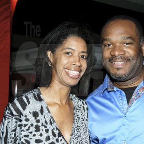 Winston Sill/Freelance Photographer
Camille and Winston Lawson say "cheese!" 

Flairtatious party held at Guardsman Group on Saturday October 22, 2011.