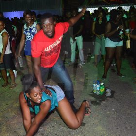 Scenes during Wray & Nephew White Rum Footloose Party held at Mas Camp, National Stadium Car Park, in Kingston recently. *** Local Caption *** Scenes during Wray & Nephew White Rum Footloose Party held at Mas Camp, National Stadium Car Park, in Kingston recently.