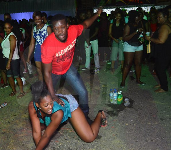 Scenes during Wray & Nephew White Rum Footloose Party held at Mas Camp, National Stadium Car Park, in Kingston recently. *** Local Caption *** Scenes during Wray & Nephew White Rum Footloose Party held at Mas Camp, National Stadium Car Park, in Kingston recently.
