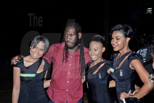 Winston Sill/Freelance Photographer
LIME Full Black Concert, held at LIME Golf Academy, New Kingston on Saturday night October 25, 2014.