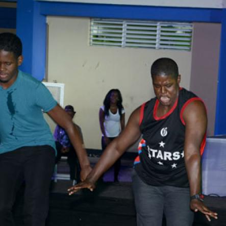 Winston Sill/Freelance Photographer
Gleaner Company annual Staff Party, held in the Courtyard, Gleaner Complex, North Street, Kingston on Friday night January 24, 2014.