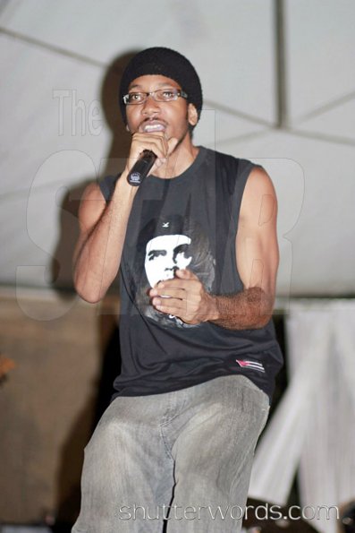 Contributed
Jamaica Hip-Hop Artist 5Steez performing at Green 4 Life.
