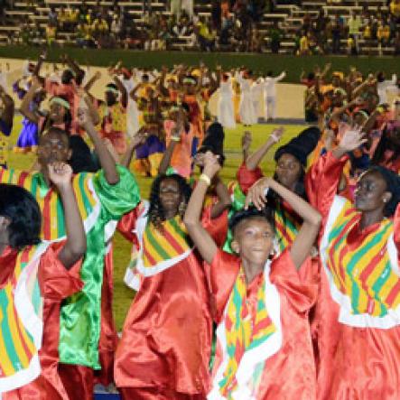 Winston Sill/Freelance Photographer
Jamaica Independence Grand Gala, held at the National Stadfium, Independence Park on Wednesday night August 6, 2014.