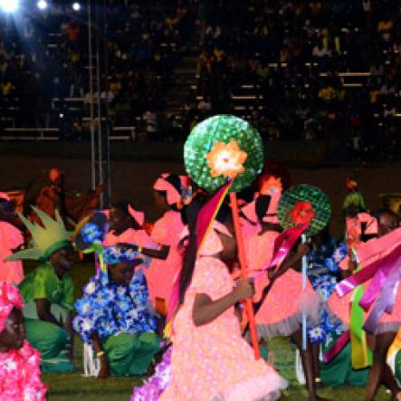 Winston Sill/Freelance Photographer
Jamaica Independence Grand Gala, held at the National Stadfium, Independence Park on Wednesday night August 6, 2014.