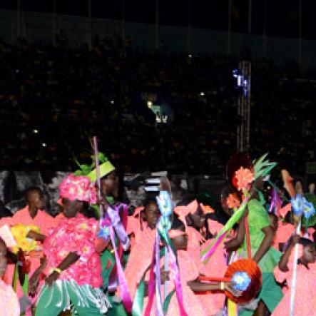 Winston Sill/Freelance Photographer
Jamaica Independence Grand Gala, held at the National Stadfium, Independence Park on Wednesday night August 6, 2014.