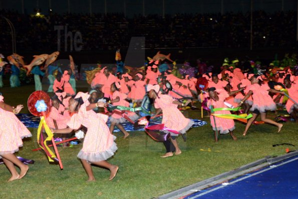 Winston Sill/Freelance Photographer
Jamaica Independence Grand Gala, held at the National Stadfium, Independence Park on Wednesday night August 6, 2014.