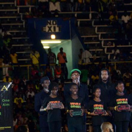 Winston Sill/Freelance Photographer
Jamaica Independence Grand Gala, held at the National Stadfium, Independence Park on Wednesday night August 6, 2014.