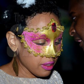 Winston Sill/Freelance Photographer
Skyy Vodka's "Dark Skyy Halloween Party", held at J.. Wray and Nephew Corporate Office, Dominica Drive, New Kingston on Friday night October 31, 2014.