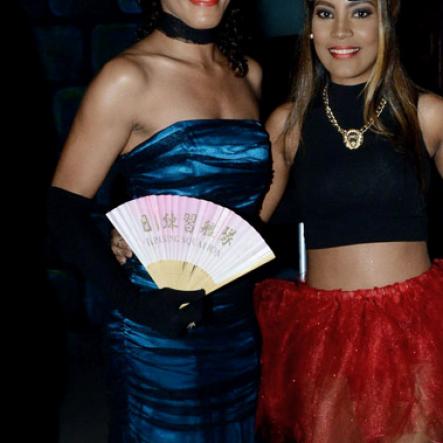 Winston Sill/Freelance Photographer
Skyy Vodka's "Dark Skyy Halloween Party", held at J.. Wray and Nephew Corporate Office, Dominica Drive, New Kingston on Friday night October 31, 2014.