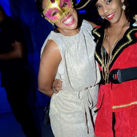 Winston Sill/Freelance Photographer
Skyy Vodka's "Dark Skyy Halloween Party", held at J.. Wray and Nephew Corporate Office, Dominica Drive, New Kingston on Friday night October 31, 2014.