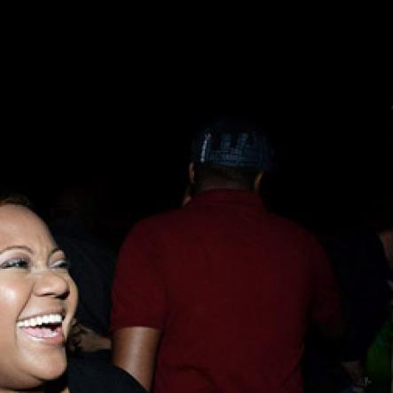 Winston Sill/Freelance Photographer
Red Stripe prsents Heineken World Premiere Party, held at  Fort Rocky, Port Royal on Saturday night November 22, 2014. Here are Nasha Douglas (left), Heineken Brand Manager; and Blandine Reid (right), Head of Marketing, Red Stripe.