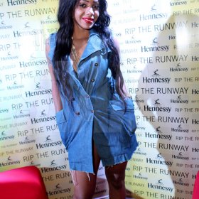 Hennessey party 'rips the runway'
