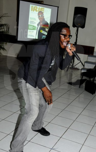 Winston Sill / Freelance Photographer
Jamaicans Music. Com presents the Official Launch of Irie Zine, held at Eden Gardens, Lady Musgrave Road on Wednesday night July 6, 2011. Here is Wayne Marshall.