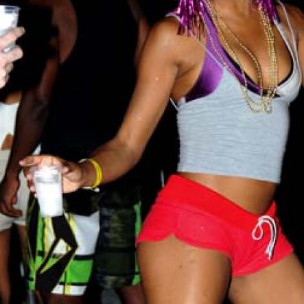 Winston Sill / Freelance Photographer
This woman was definitely feelign the vibes at Bacchanal Jamaica J'ouvert and Road March, held at Mas Camp Village, Oxford Road on Friday night.