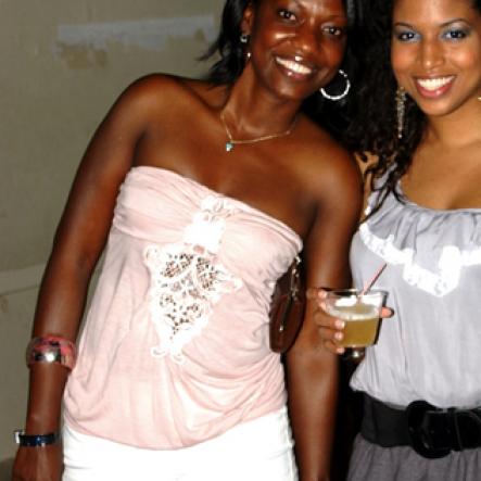 Winston Sill / Freelance Photographer
Bacchanal Jamaica's Samantha Franklin (right) and friend Joanne Cowan grace our lens.

Jamdammers Party, held at the American International School, Olivier Road on Saturday night June 20, 2009.