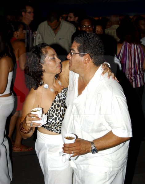 Winston Sill / Freelance Photographer
Percy and Eleanor Hussey are unseparable on the dance floor.

Jamdammers Party, held at the American International School, Olivier Road on Saturday night June 20, 2009.