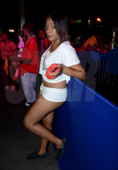 Winston Sill/Freelance Photographer
Bacchanal Janaica Jouver and Party, held at the Mas Camp, Stadium North on Friday night April  25, 2014.