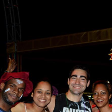 Winston Sill/Freelance Photographer
Bacchanal Janaica Jouver and Party, held at the Mas Camp, Stadium North on Friday night April  25, 2014.