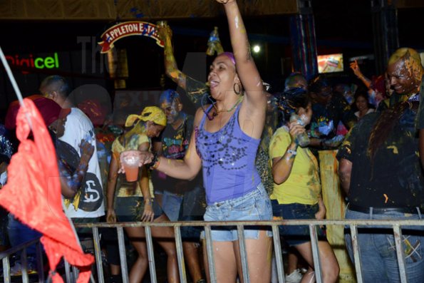 Winston Sill/Freelance Photographer
Bacchanal Janaica Jouver and Party, held at the Mas Camp, Stadium North on Friday night April  25, 2014.