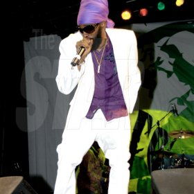 Winston Sill / Freelance Photographer
                                                                                Spragga Benz performing at the 2nd annual Life Fest, Peace and Love Concert, held at Ranny Williams Entertainment Centre, Hope Road on Saturday May 1, 21010.