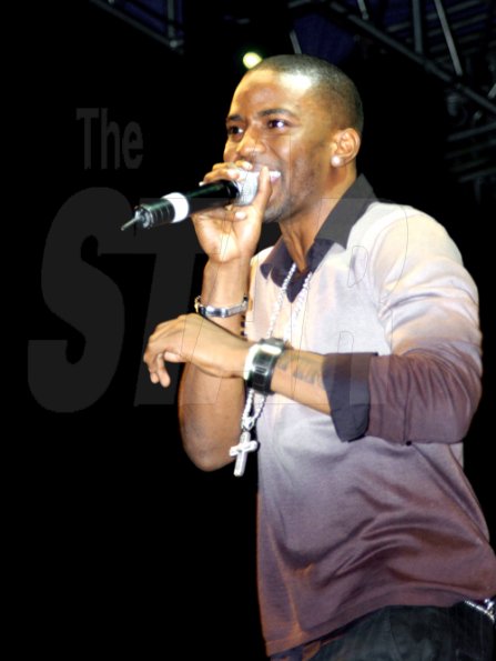 Winston Sill / Freelance Photographer
                                                                                     Konshens enjoying the reaction from patrons at the 2nd annual Life Fest.                                                                                                                                                                                                                                                                                                                                                                                                                                         , Peace and Love Concert, held at Ranny Williams Entertainment Centre, Hope Road on Saturday May 1, 21010.