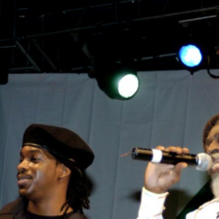 Winston Sill / Freelance Photographer
                                                                                Tosh-1 and Bunny Wailer performing at the 2nd annual Life Fest, Peace and Love Concert.