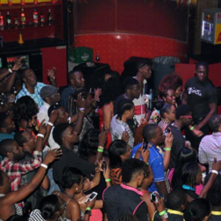Winston Sill/Freelance Photographer
LIME sponsored Party, held at Famous Night Club, Portmore, St. Catherine on Friday night June 28, 2013.