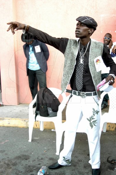 Peta-Gaye Clachar/Freelance Photographer
Magnum Kings and Queens audition in the Portmore Town center on Saturday, December 12, 2009.