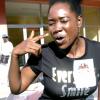 Peta-Gaye Clachar/Freelance Photographer
She was all into her performance at the Magnum Kings and Queens audition in the Portmore Town center on Saturday, December 12, 2009.