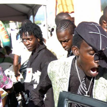 Peta-Gaye Clachar/Freelance Photographer
Magnum Kings and Queens audition in the Portmore Town center on Saturday, December 12, 2009.