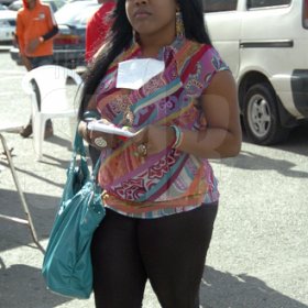 Peta-Gaye Clachar/Freelance Photographer
Magnum Kings and Queens audition in the Portmore Town center on Saturday, December 12, 2009.