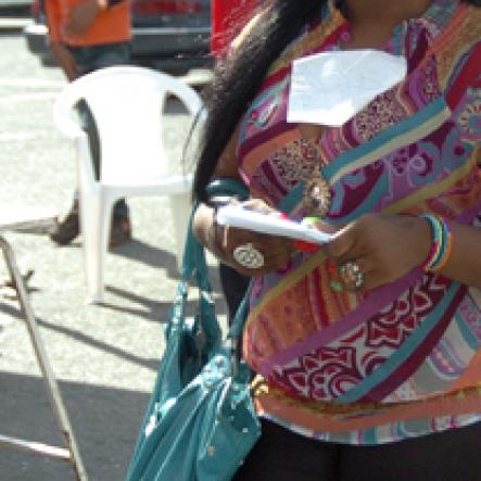 Peta-Gaye Clachar/Freelance Photographer
Magnum Kings and Queens audition in the Portmore Town center on Saturday, December 12, 2009.