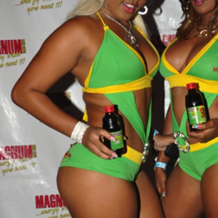 Contributed

Two voluptuous Magnum Girls strut their stuff