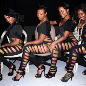 Colin Hamilton/Freelance Photographer

The Magnum Ladies from left: Sherine Scarlett, Tasha Thomas, Trecia Roberts, and Kahyna Ridley





 during 
Magnum Kings and Queens Launch on November 15, 2011.