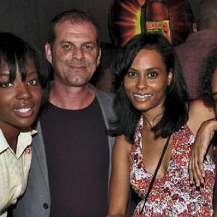 Colin Hamilton/Freelance Photographer

From left, Tahnida Nunes (Digicel's Sponsorship Manager), Mark Kenny (Producer), Natalie Parboosingh (Producer) and Sanjay Ramanand (Producer) pose for a pic



during Magnum Kings and Queens Launch on November 15, 2011.