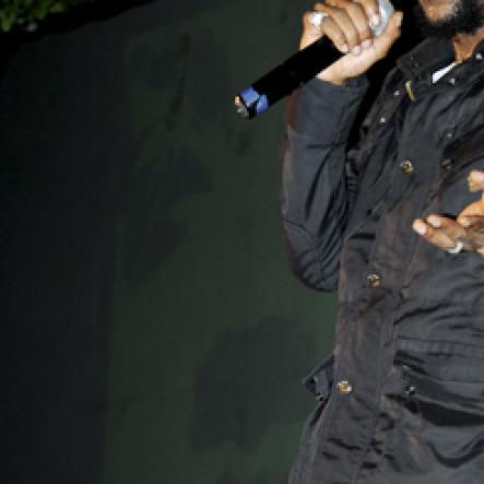 Winston Sill / Freelance Photographer
Jah Cure perfoms one of his slower numbers at The Mahima Music for Life Benefit Concert, celebrating "Life, Love and Hope", held in the Gardens of Jamaica Pegasus Hotel, New Kingston on Sunday night