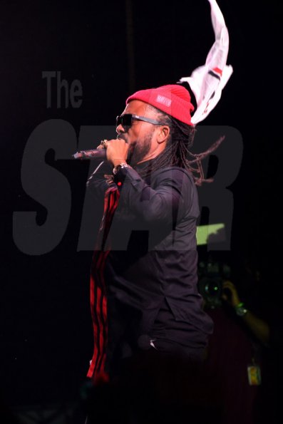 Winston Sill/Freelance Photographer
The Red Stripe sponsored Major Lazer Party and Show, held at Caymanas Estate, St. Catherine on Friday night December 19, 2014.