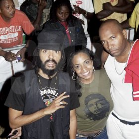 Contributed

From left Protoje, timberlee and Mr G