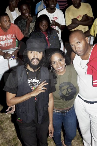 Contributed

From left Protoje, timberlee and Mr G