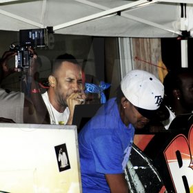 Winston Sill / Freelance Photographer
Tony Matterhorn Birthday Party, held at Waves Beach, Hellshire, Portmore on Sunday night March 11, 2012.