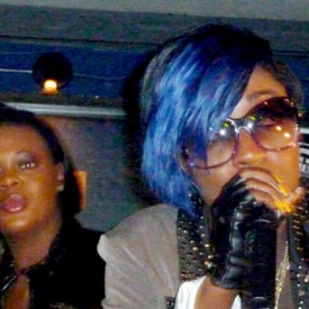 Roxroy McLean photo                                                                                                                                                 Deejay Spice was on hand to 'talk di tings dem'.