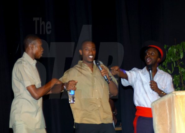 Winston Sill / Freelance Photographer
Unxpected Projexz present Mi Nah Laugh, the comedy show, held at Courtleigh Auditorium, St. Lucia Avenue, New Kingston on Sunday night February 28, 2010.